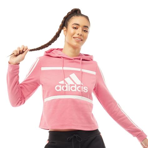 adidas vest roze zwart|Shop Dameshoodies online .